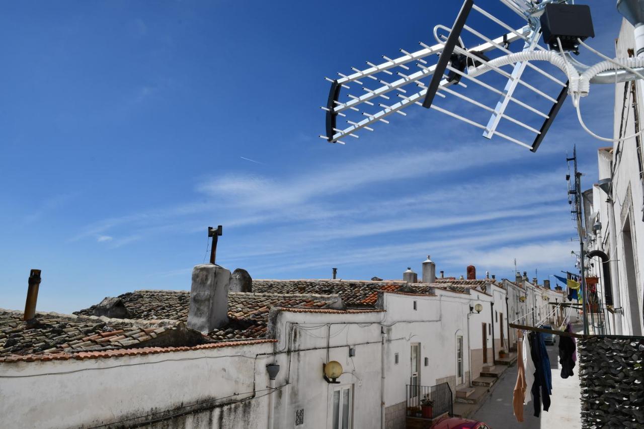 Le Casette Della Panoramica Monte SantʼAngelo Exterior foto